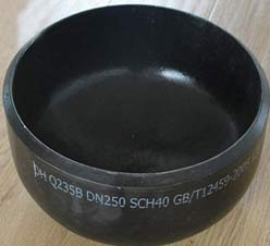 Pipe Cap A234 WPB, Black Painting
