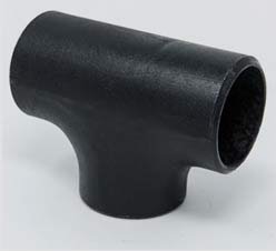 ASTM A234 WPB Reducing Tee, Beveled Ends