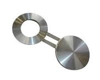 ANSI B16.5 grooved spectacle blind flange