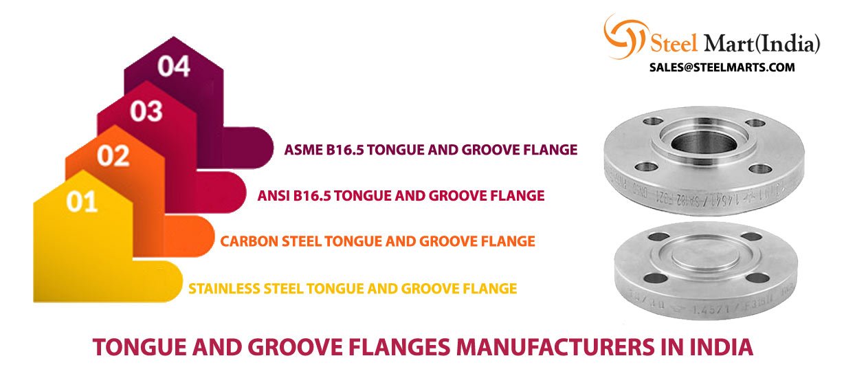 Stainless Steel Groove and Tongue Flange Manufacturers in India