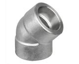 ASTM A105 socket weld 45 degree elbow