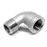 Class 3000, 90 degree threaded street elbow