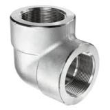 Class 9000 elbow, 45 degree, Threaded Elbow